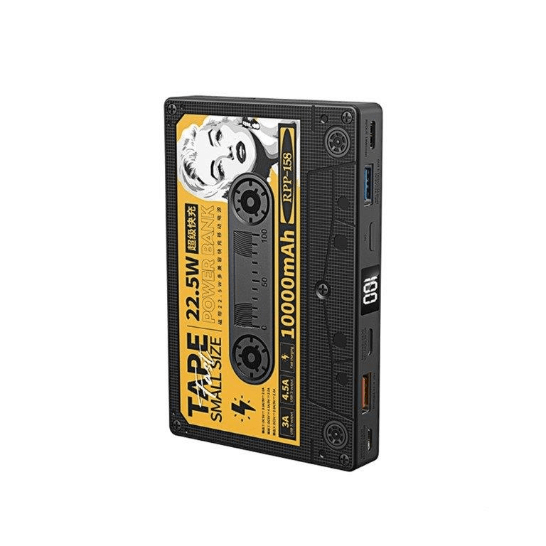 Remax RPP-158 10000mAh Tape Powerbank PSU-PBANK-RPP-158-BK