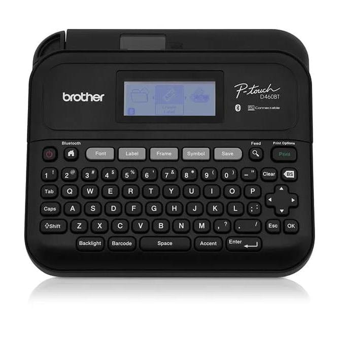 Brother PTD460BT label printer Thermal transfer 180 x 180 DPI 20 mm/sec Wired & Wireless TZe Bluetooth QWERTY