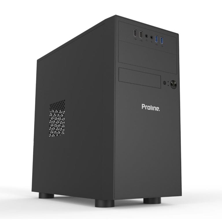 Proline Titanium Mini Tower PC - Intel Core i5-12400 500GB SSD 8GB RAM Win 11 Pro