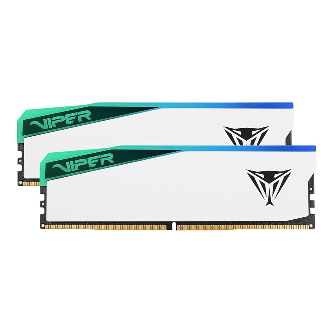 Patriot Memory Viper Elite 5 RGB PVER532G60C30KW Memory Module 32GB 6000MHz DDR5 White