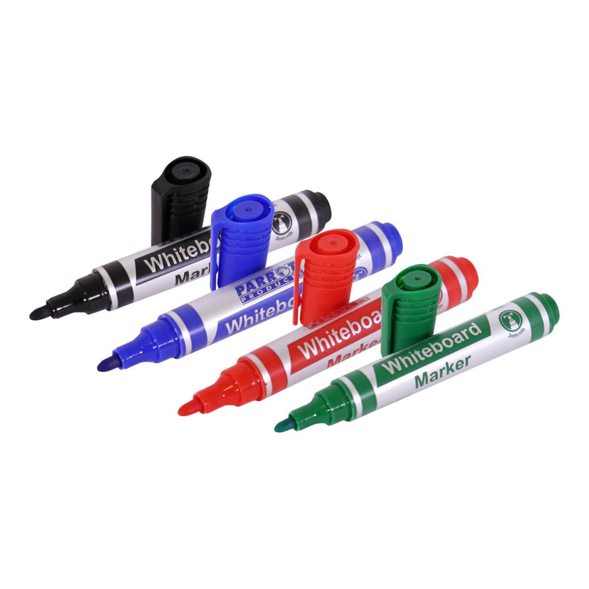 Parrot Bullet Tip Whiteboard Marker 4-pack PW0401A
