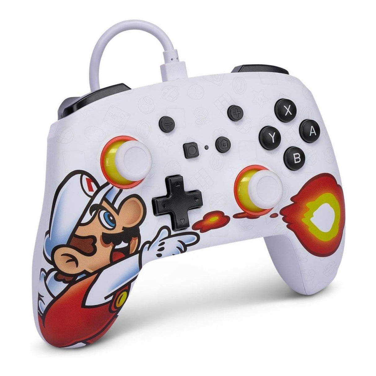 PowerA Nintendo Switch Wired Controller - Fireball Mario 1526549-01