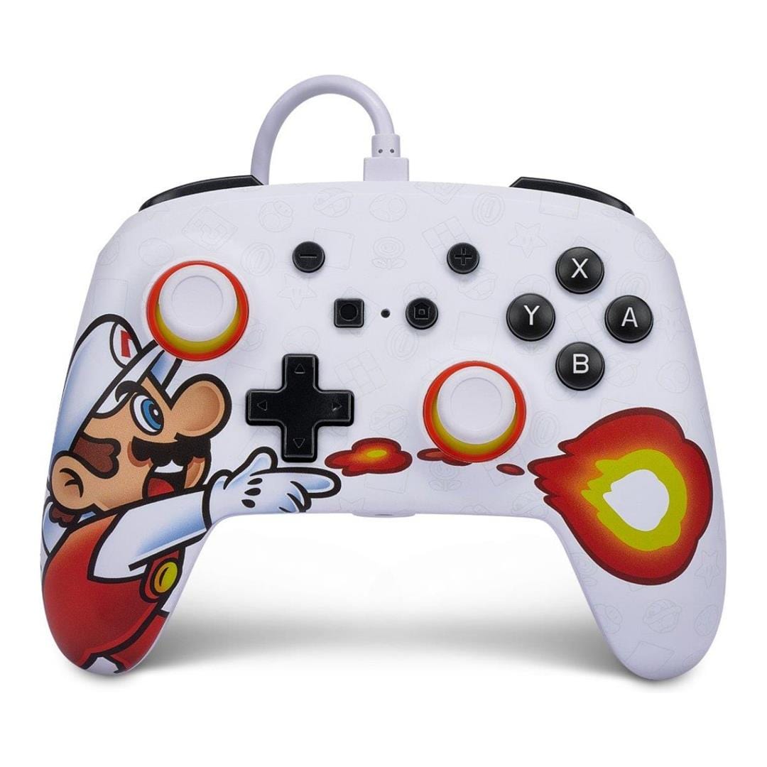 PowerA Nintendo Switch Wired Controller - Fireball Mario 1526549-01