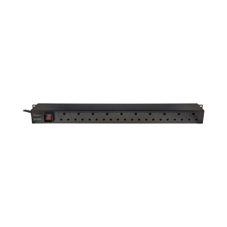 LinkQnet 10-port Metal Rack PDU PWR-MP-10P-C13C14-ME