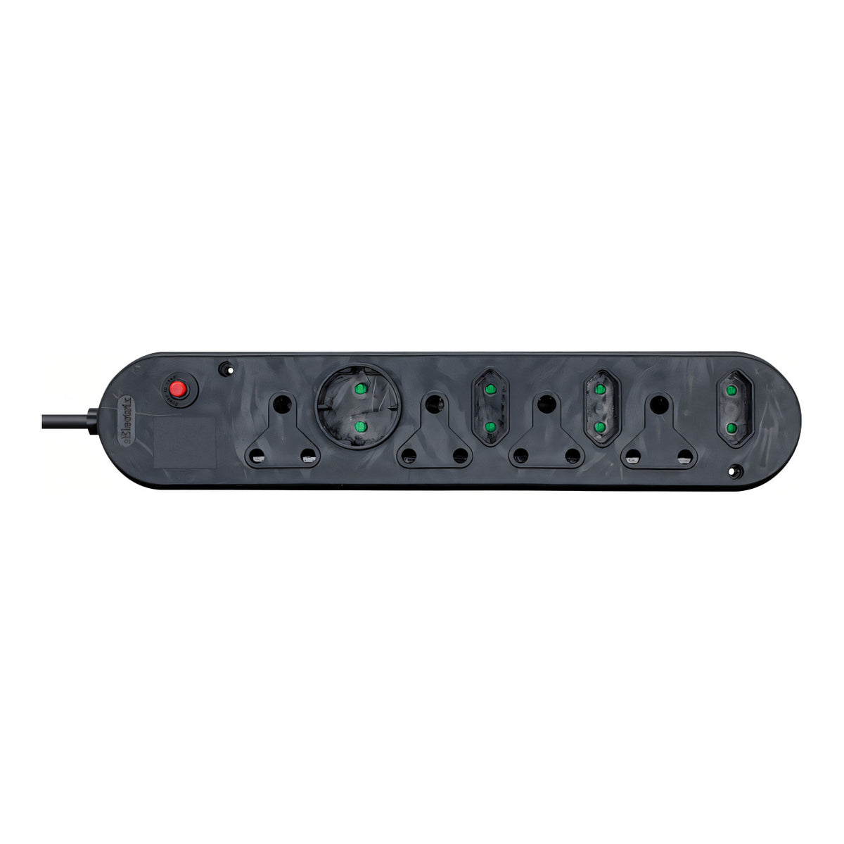 LinkQnet 8-port Multiplug with IEC C14 Plug PWR-MP-4-4-MULTIPLUG