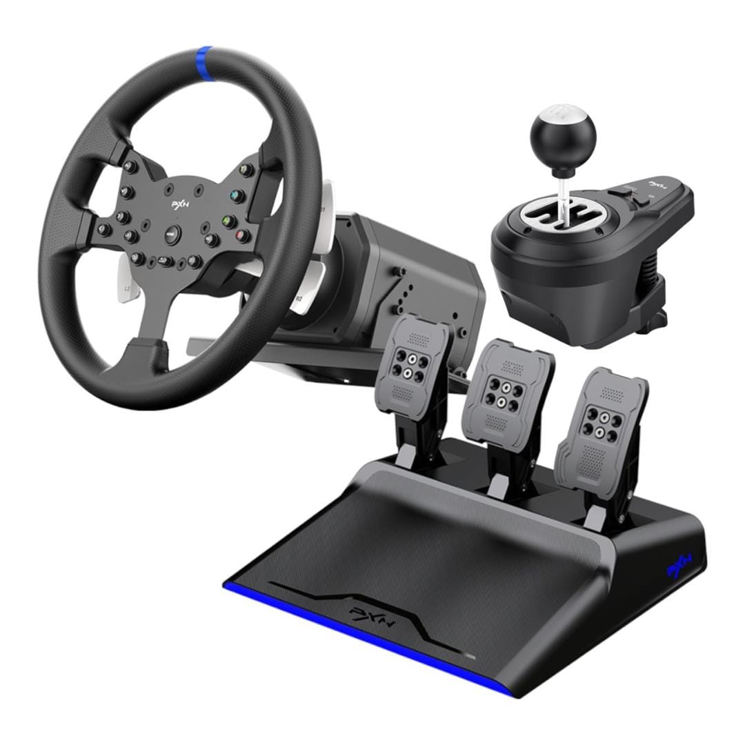 PXN V99 Force Feedback Gaming Racing Steering Wheel PXN-V99