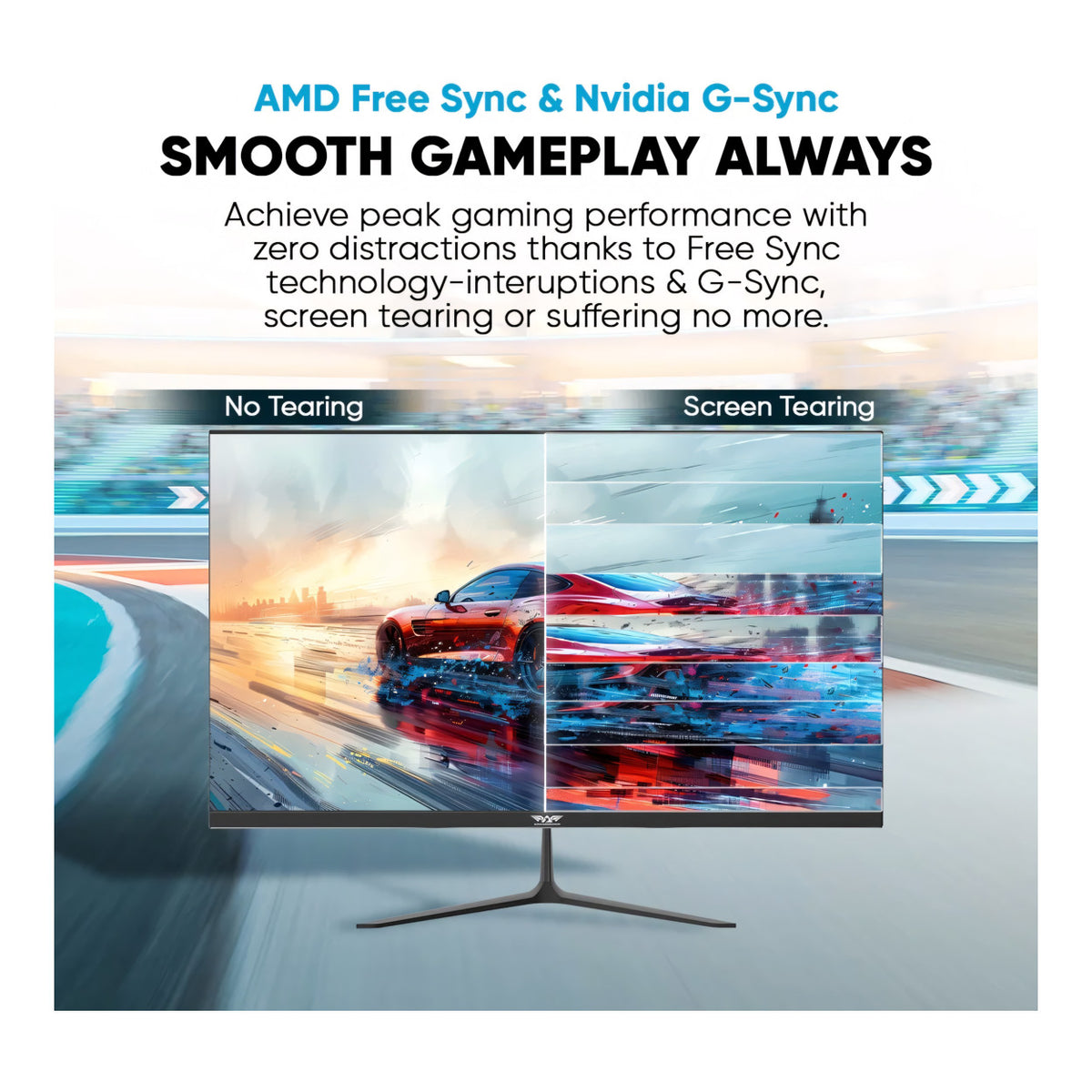 Armaggeddon Pixxel+ PXP24G 23.8-inch 1920 x 1080p FHD 16:9 165Hz 1ms LCD IPS Gaming Monitor