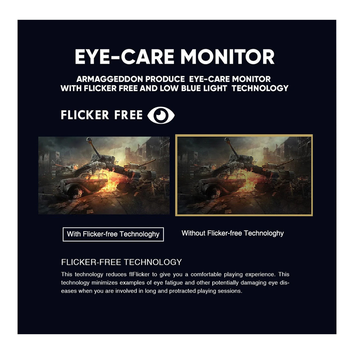 Armaggeddon Pixxel+ PXP27G 27-inch 1920 x 1080p FHD 16:9 165Hz 1ms LCD IPS Gaming Monitor