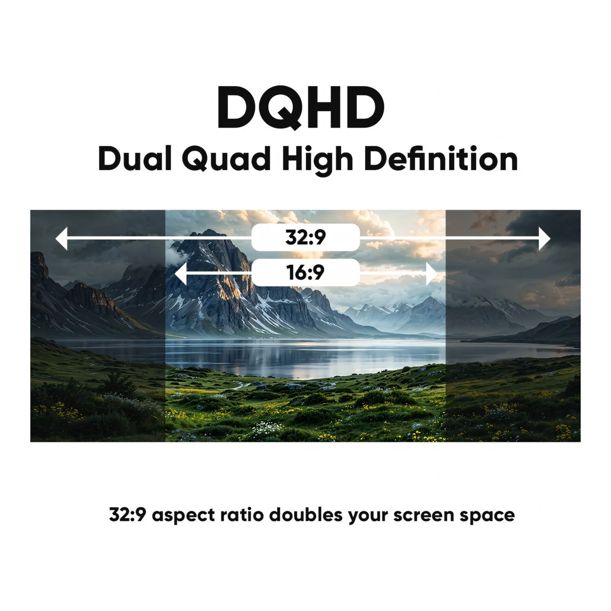 Armaggeddon Pixxel+ PXP49 Pro 49-inch 5120 x 1440p DQHD 32:9 165Hz 1ms LCD VA Curved Gaming Monitor PXP49PROBLK