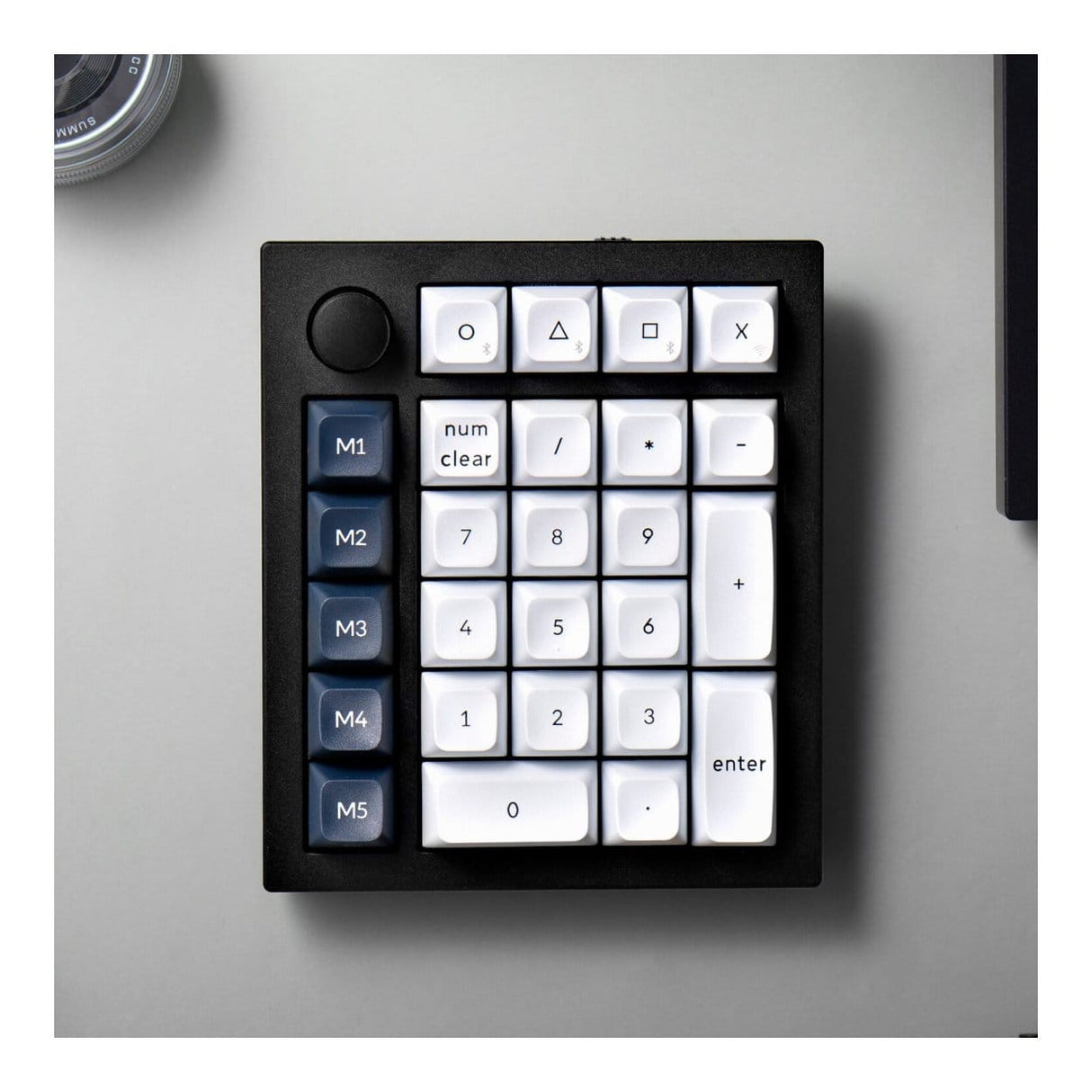 KeyChron Q0 Max QMK Wireless Custom Number Pad - Black Q0M-M1