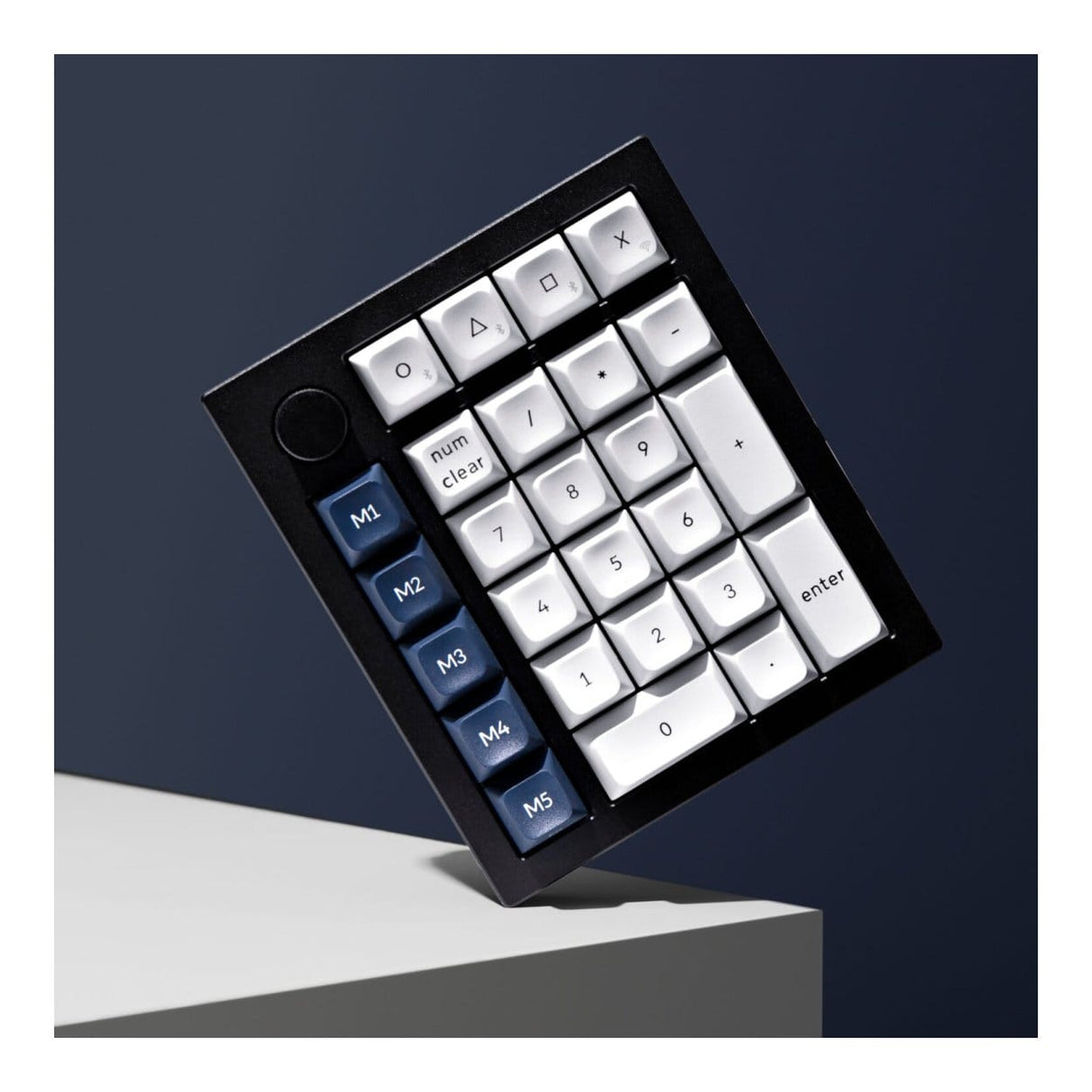 KeyChron Q0 Max QMK Wireless Custom Number Pad - Black Q0M-M1