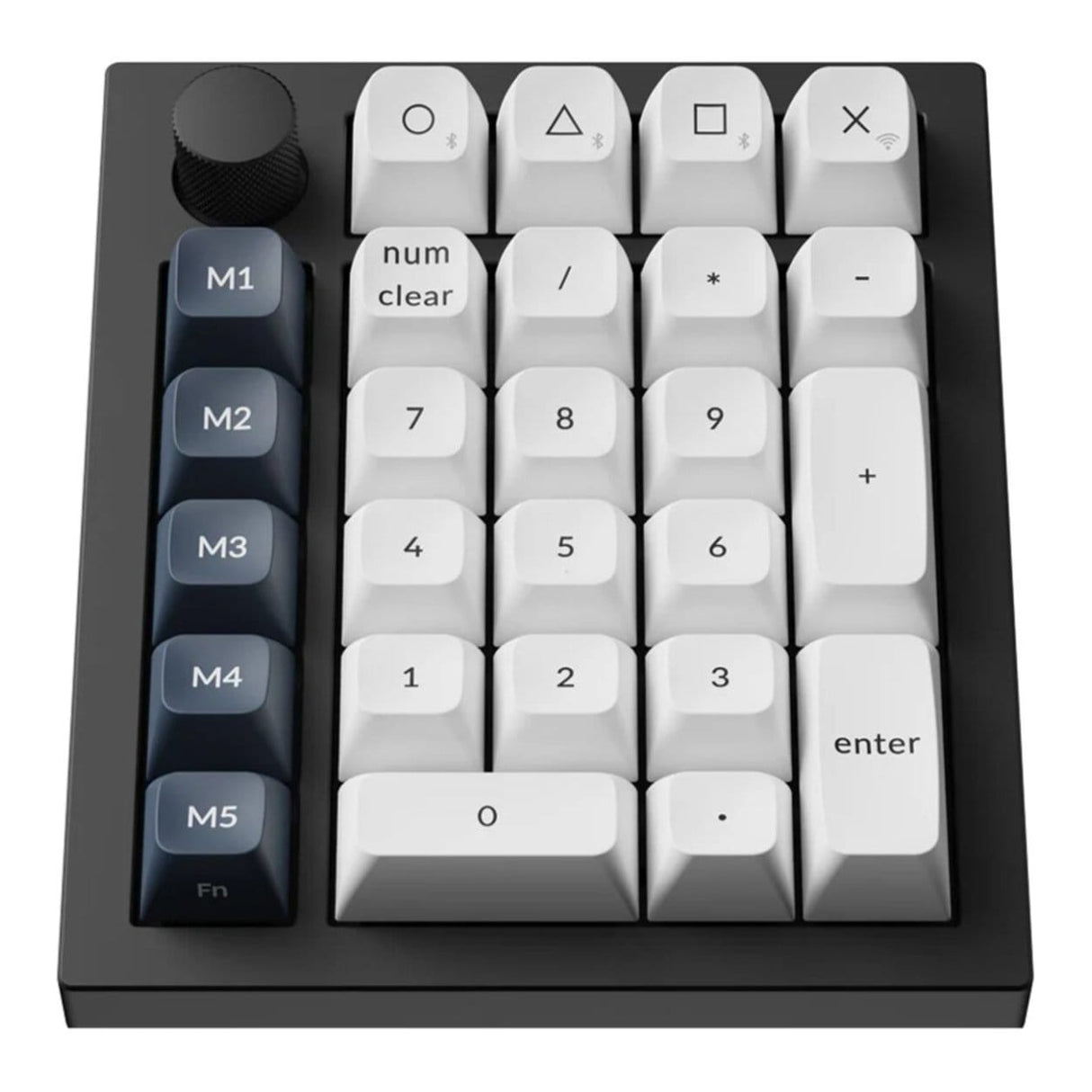 KeyChron Q0 Max QMK Wireless Custom Number Pad - Black Q0M-M1