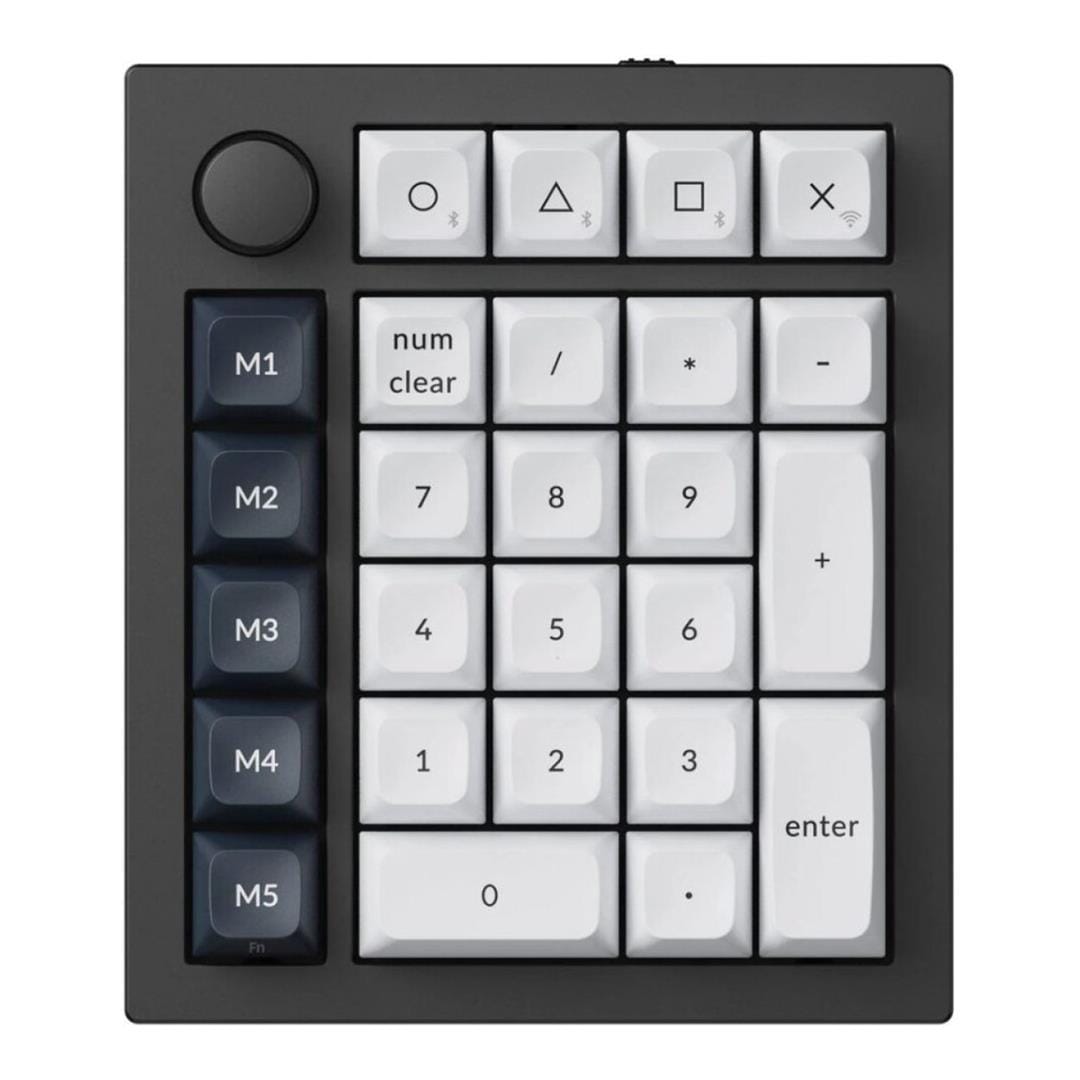 KeyChron Q0 Max QMK Wireless Custom Number Pad - Black Q0M-M1