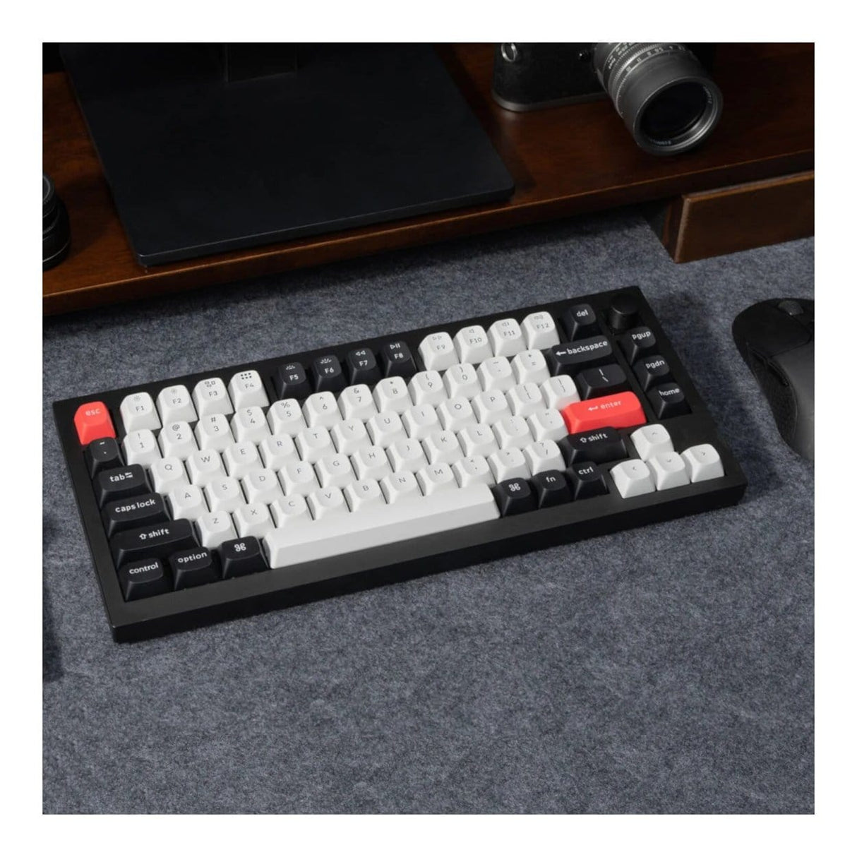 Keychron Q1H-M1 QMK Wireless Custom Keyboard Black