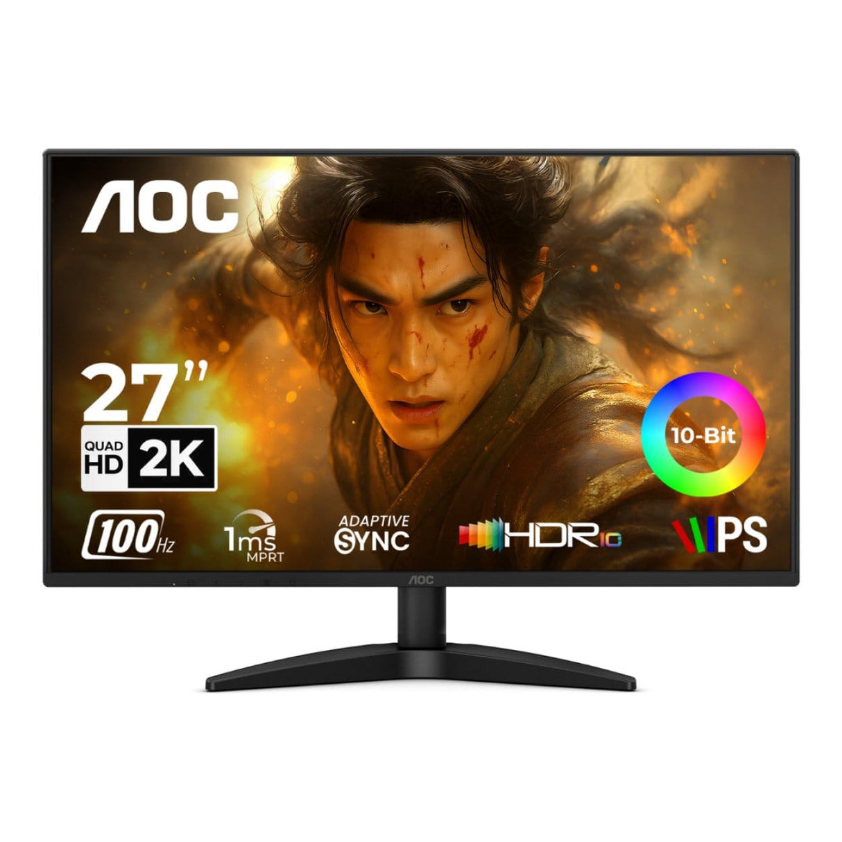 AOC B36 Q27B36 27-inch 2560 x 1440p QHD 16:9 100Hz 1ms IPS Monitor