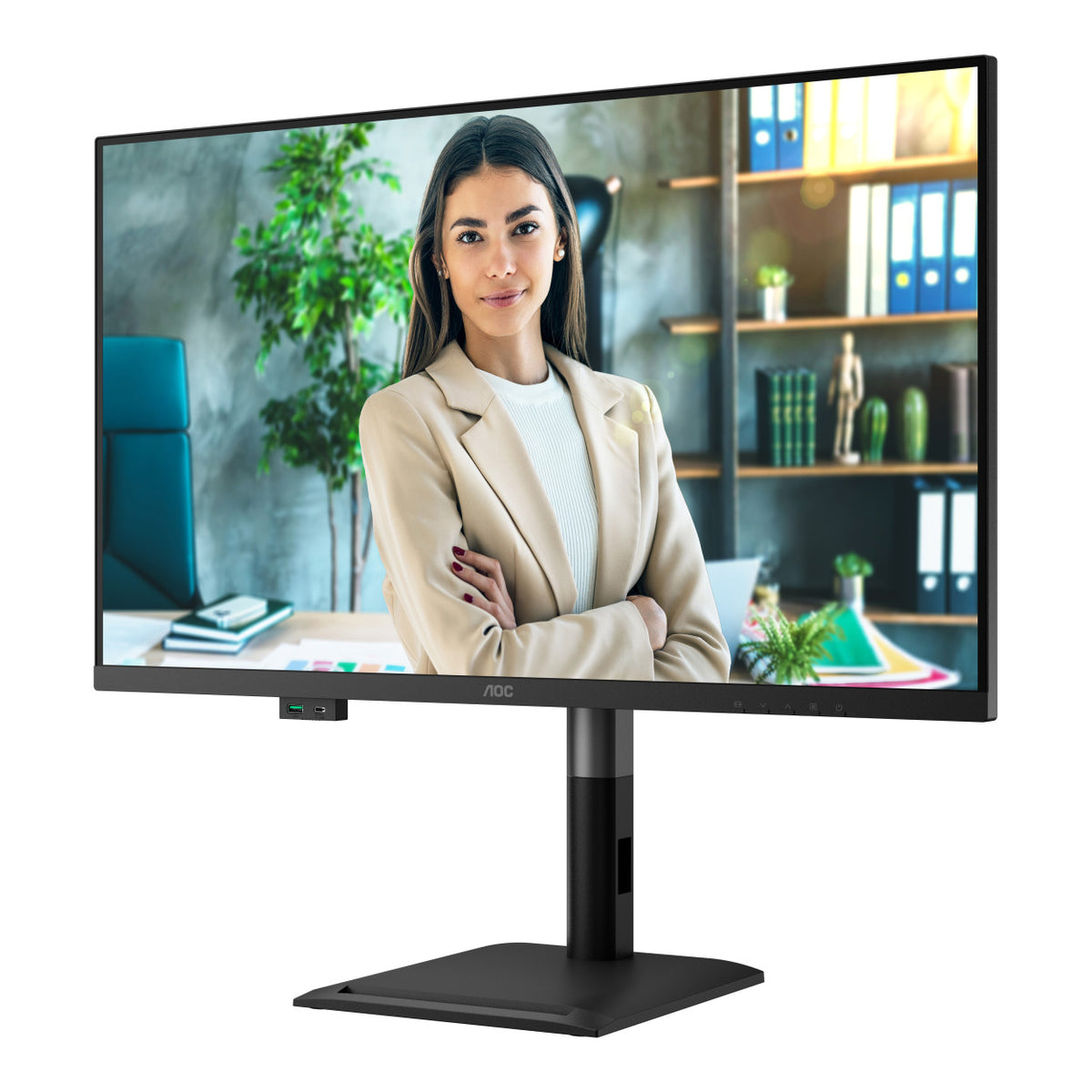 AOC Q32P4C 31.5-inch 2560 x 1440p QHD 16:9 100Hz 4ms LED IPS Monitor