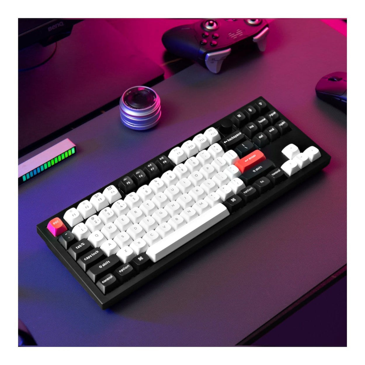 Keychron Q3 HE QMK Wireless Custom Mechanical Keyboard Carbon Black Q3H-M1