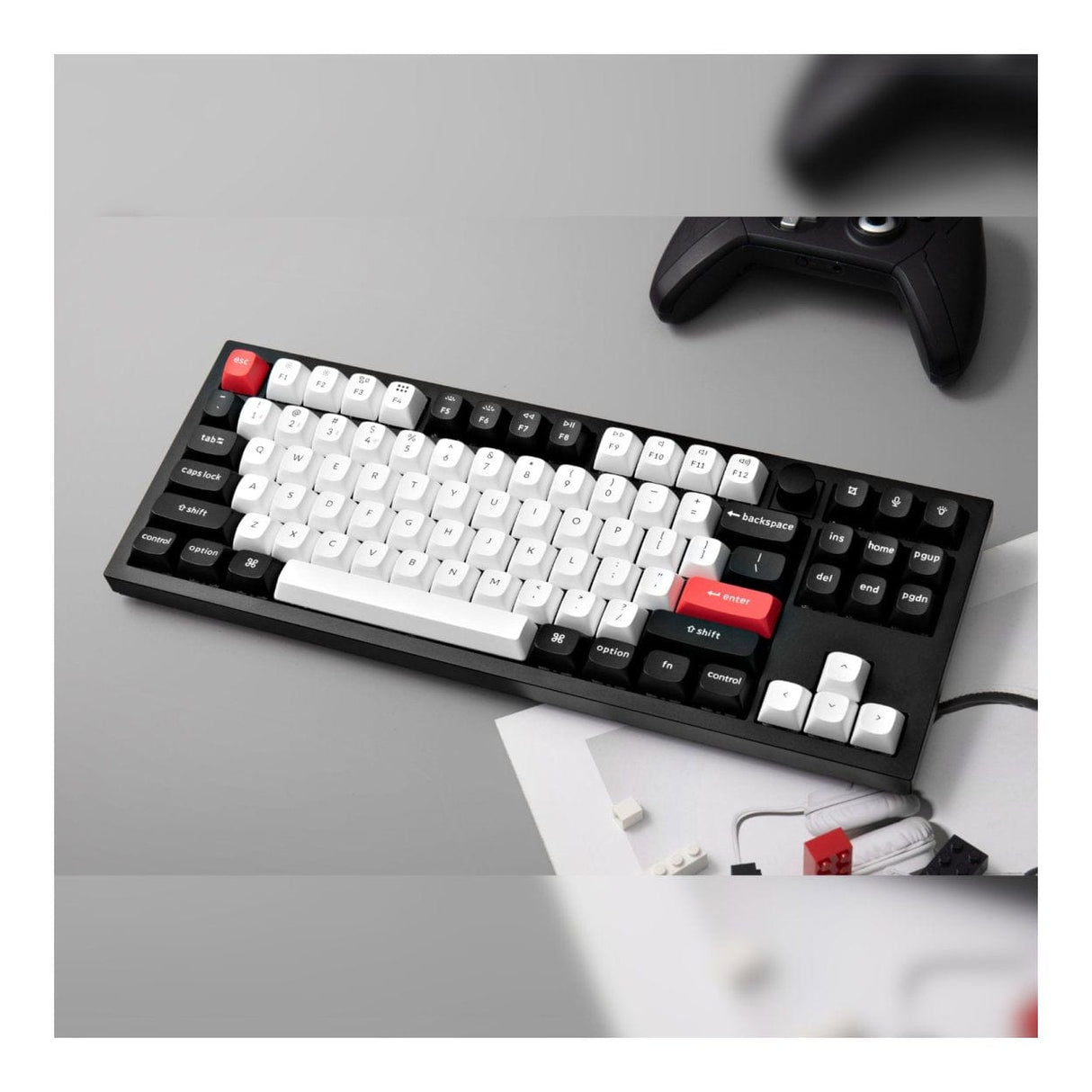 Keychron Q3 HE QMK Wireless Custom Mechanical Keyboard Carbon Black Q3H-M1