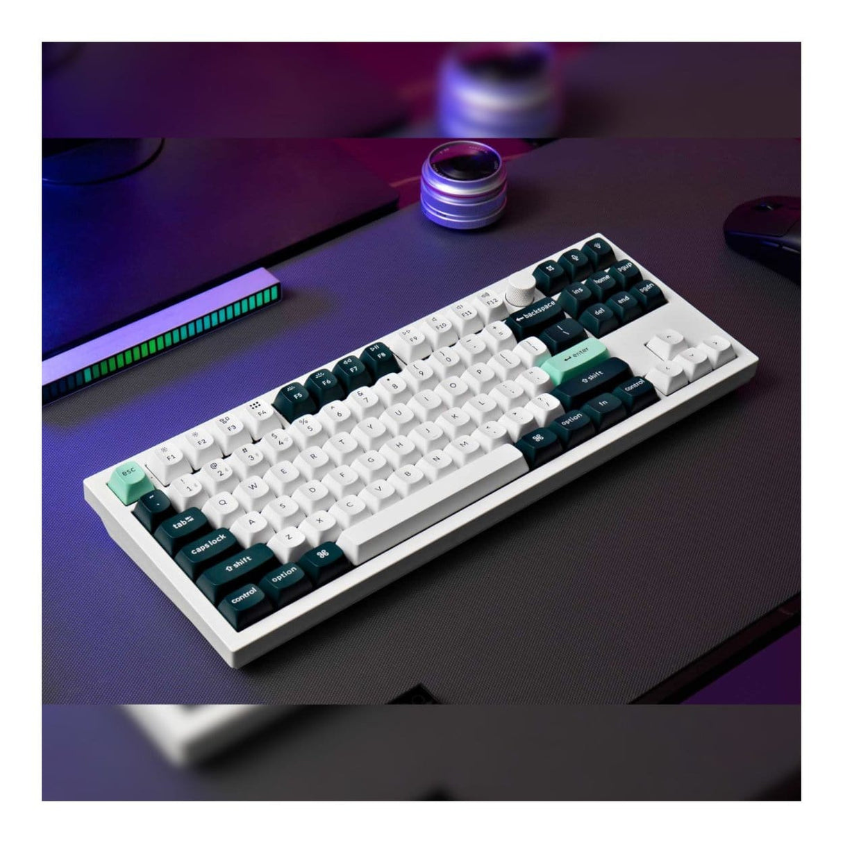 Keychron Q3 HE QMK Wireless Custom Mechanical Keyboard Shell White Q3H-P1
