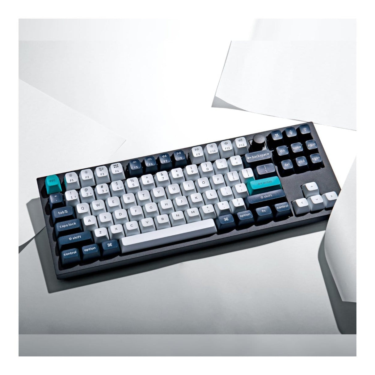 Keychron Q3 Max QMK/VIA Wireless Custom Mechanical Keyboard Carbon Black Q3M-M4