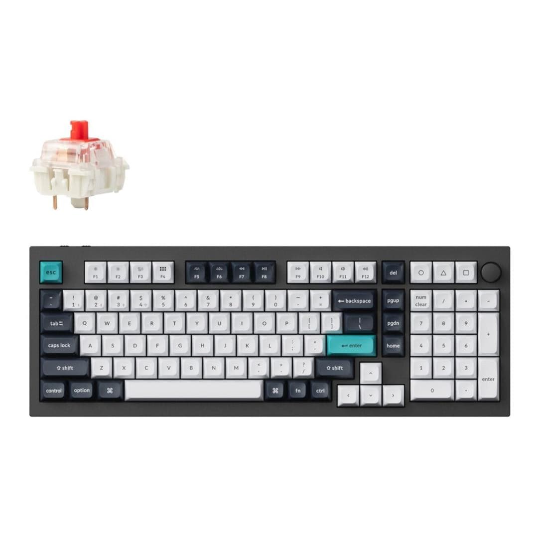 Keychron Q5M-M1 QMK/VIA Wireless Custom Keyboard Black