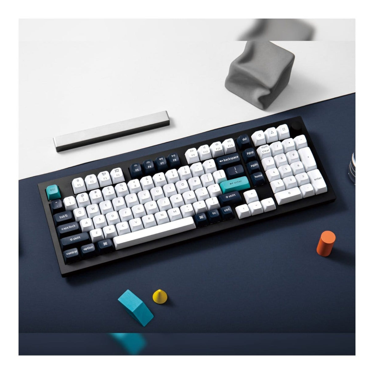 Keychron Q5 Max QMK/VIA Full-size Wireless Mechanical Keyboard Carbon Black Q5M-M4