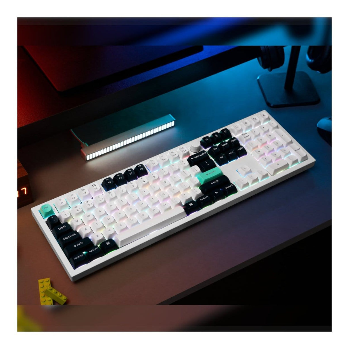Keychron Q6 HE QMK Full-size Wireless Custom Mechanical Keyboard Shell White Q6H-P1