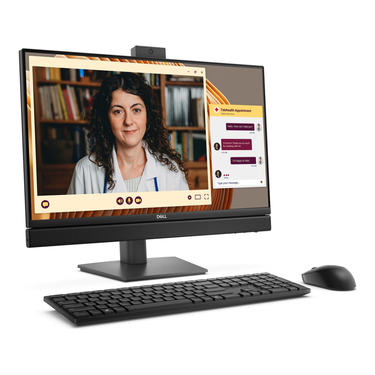 Dell Pro 24 23.8-inch FHD All-in-One AI PC - Intel Core Ultra 5 245 512GB SSD 16GB RAM Win 11 Pro