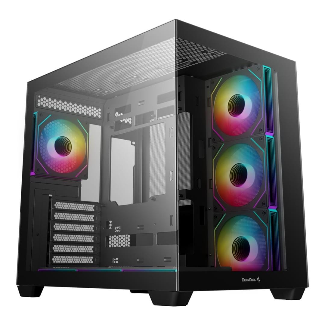 DeepCool CG530 4F ARGB ATX Gaming PC Case Black R-CG530-BKAGA7-G