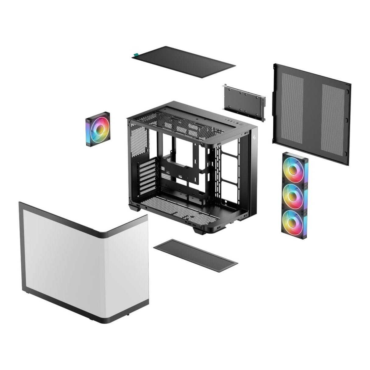 DeepCool CG530U 4F ATX Black Gaming PC Case R-CG530U-BKAGA4-G
