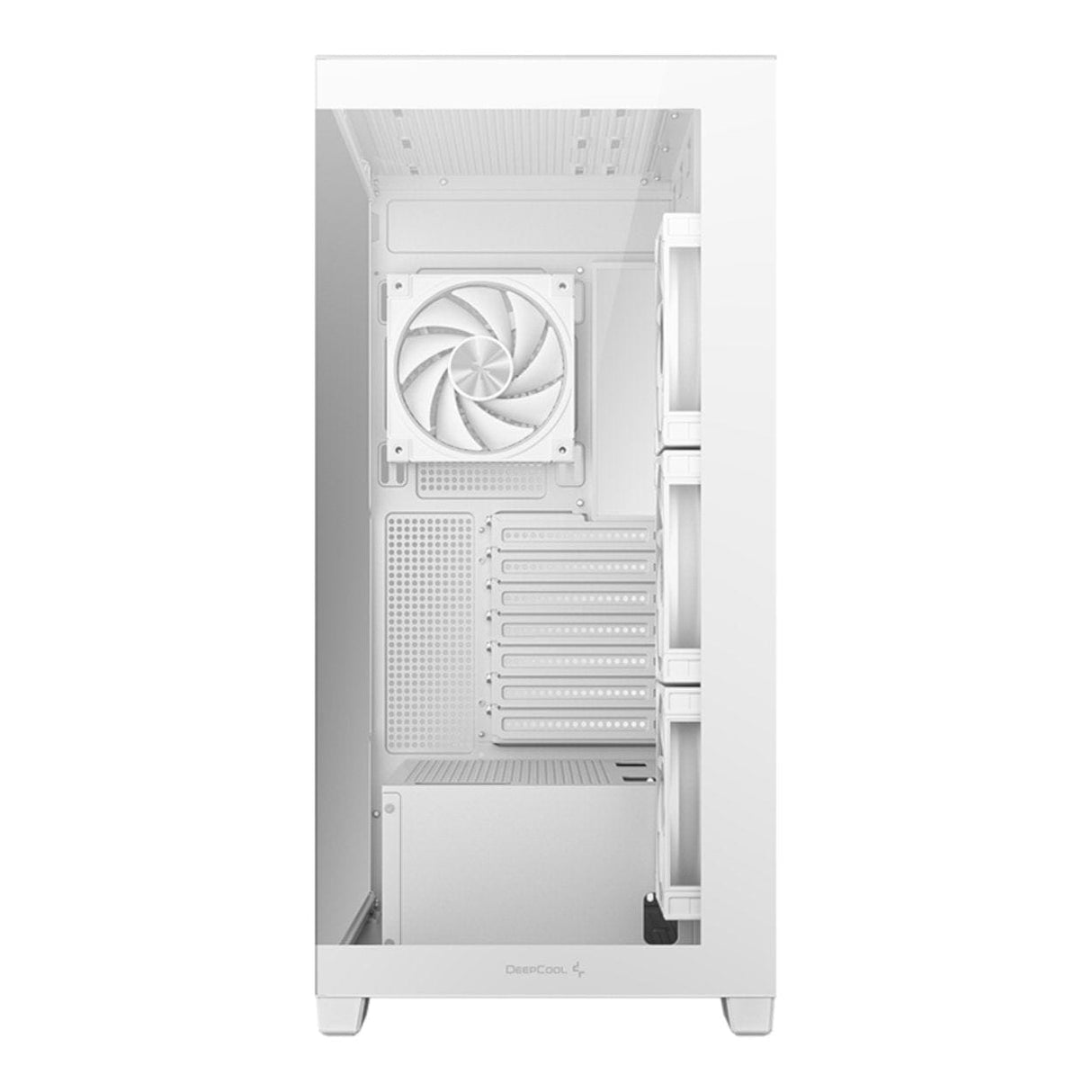 DeepCool CG580 4F V2 TCG580 4F V2 ARGB Midi Tower ATX White Gaming PC Case R-CG580-WHADA4-G-2