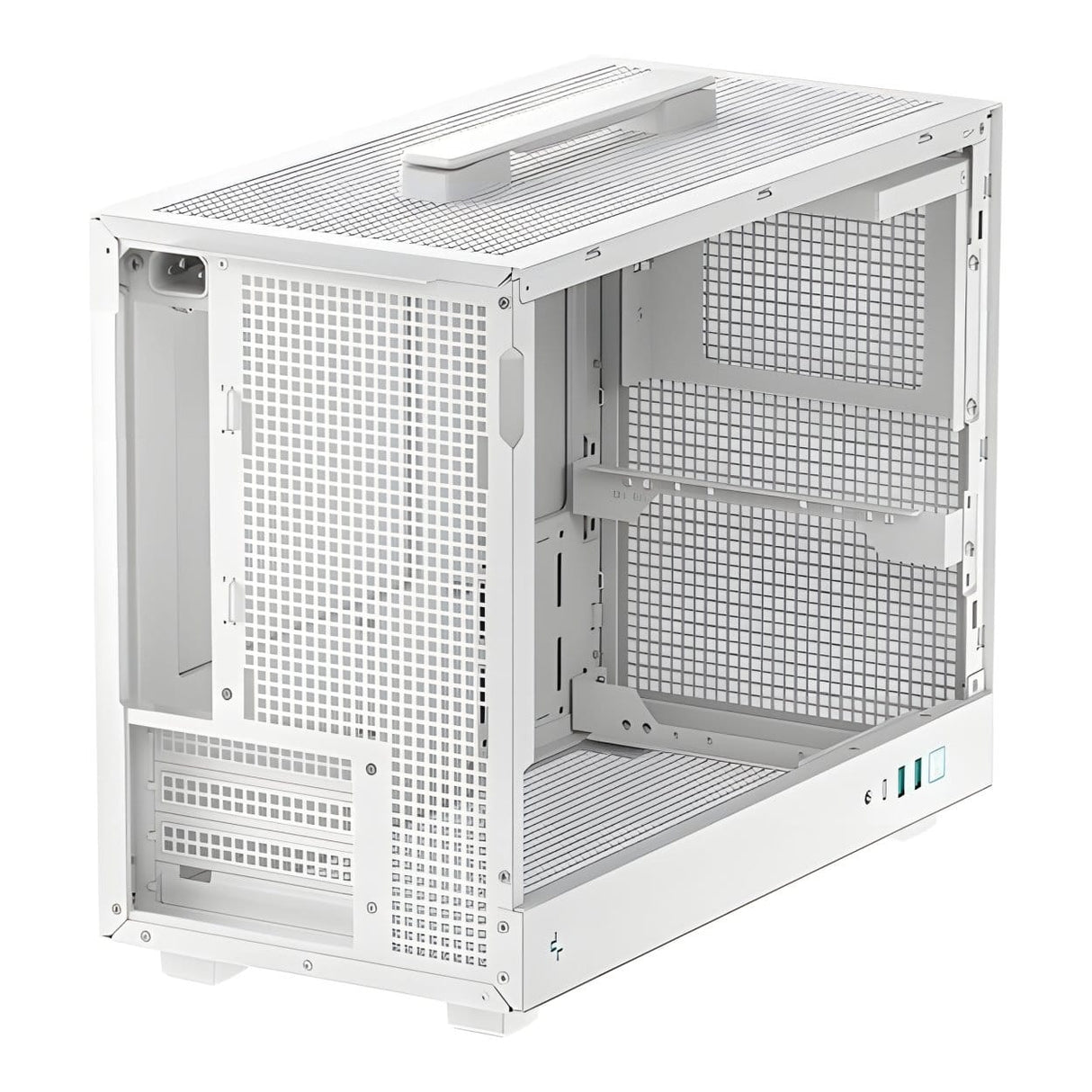 DeepCool CH160 PLUS Pixel Bits Micro-ATX Mini-Tower Desktop - White R-CH160-WHNGM0-G