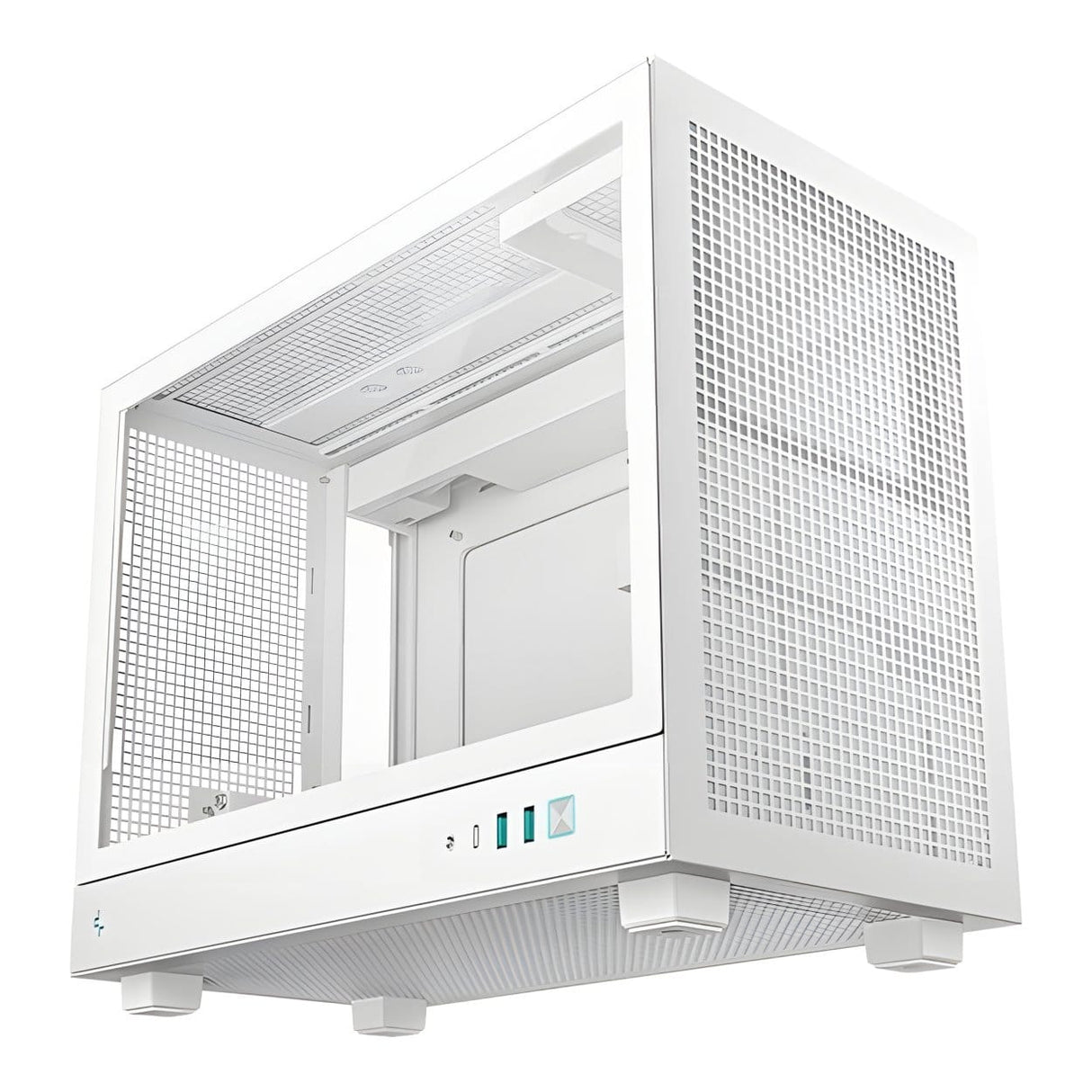 DeepCool CH160 PLUS Pixel Bits Micro-ATX Mini-Tower Desktop - White R-CH160-WHNGM0-G