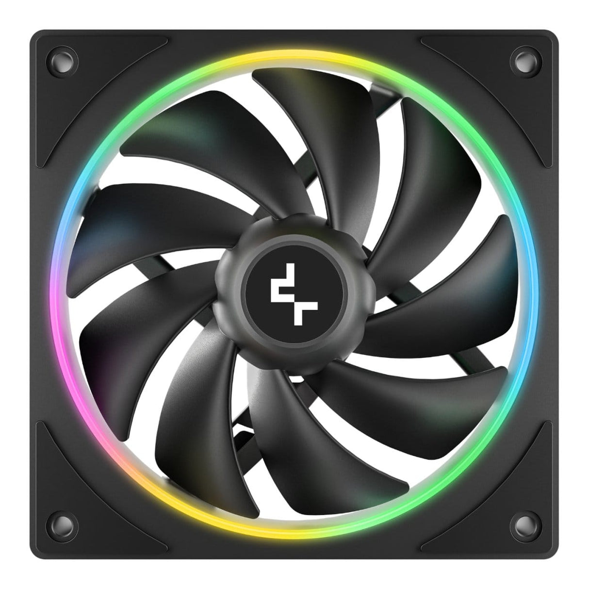 DeepCool FL12 SE 120mm ARGB Case Fan Black 3-pack R-FL12SE-BKAPN3-G