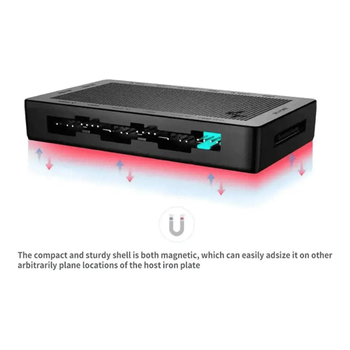 DeepCool SC790 ARGB and PWM Fan HUB R-SC790-BKNSNN-G