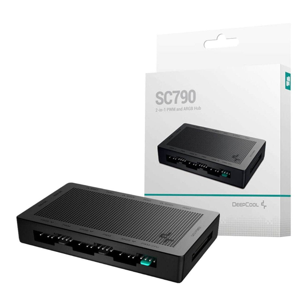 DeepCool SC790 ARGB and PWM Fan HUB R-SC790-BKNSNN-G