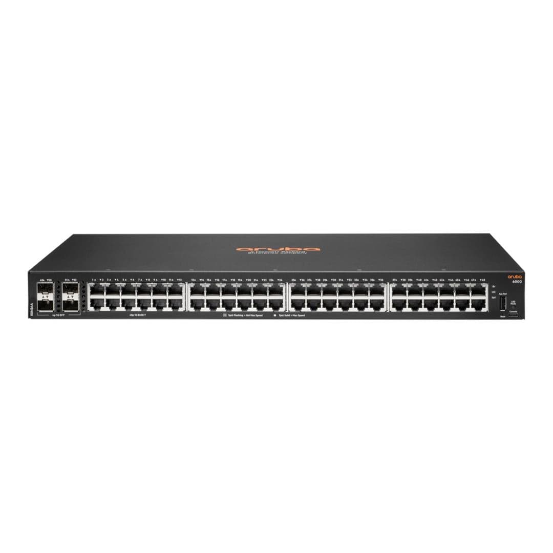 HPE Aruba CX 6000 48-port Gigabit Managed Switch with 4x 1G SFP ports R8N86AOPEN (Open Box)
