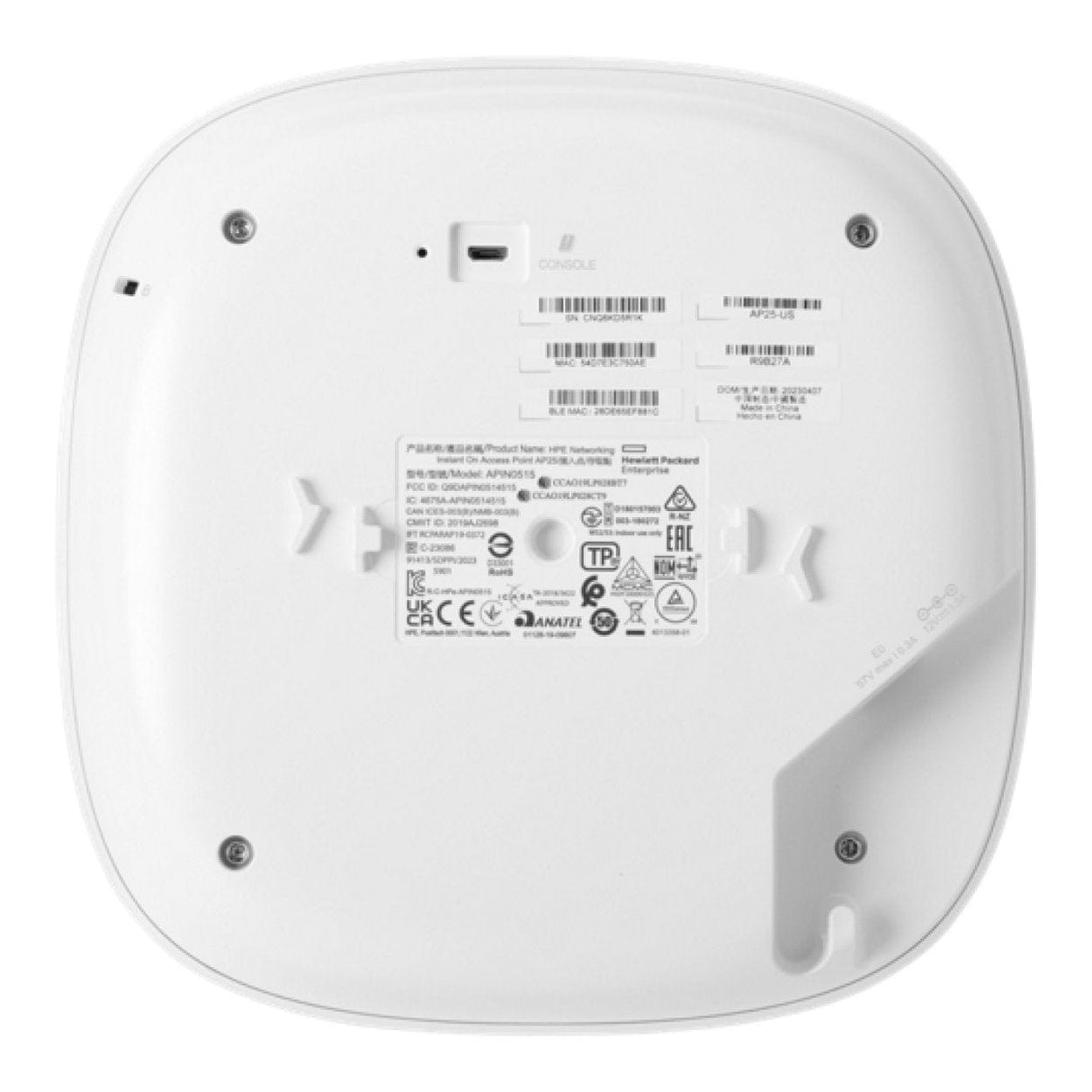 HPE Networking Instant On Access Point Bundle with PSU (WW) AP25 R9B34A