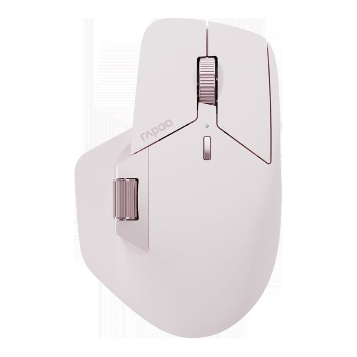 Rapoo M760L Large Multi-Mode Wireless Ergonomic Mouse Pink