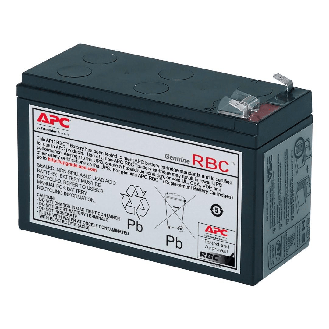 APC RBC17 9Ah 12VDC Replacement VRLA Battery Cartridge