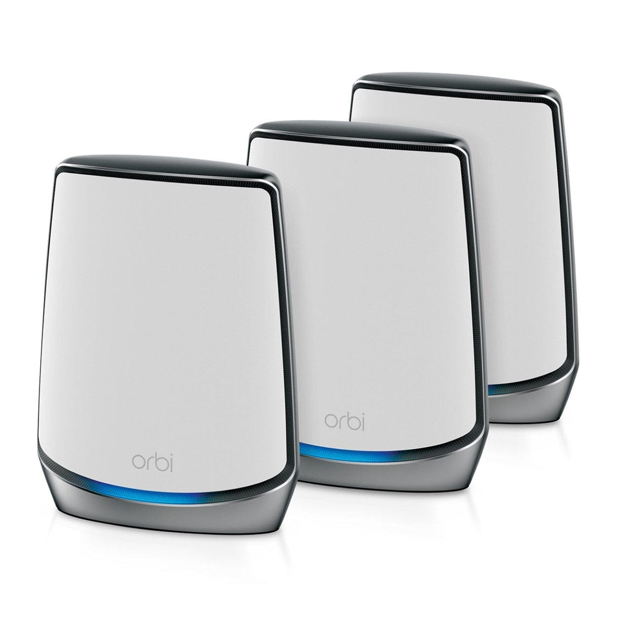 Netgear Orbi AX6000 Wi-Fi 6 Wireless Router - Tri-band 2.4GHz and 5GHz Gigabit Ethernet White RBK853-100EUS