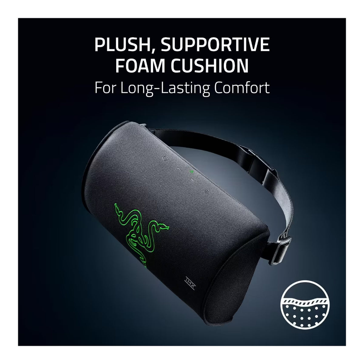 Razer Clio X Wireless Speaker Head Cushion RC81-04480100-R3M1