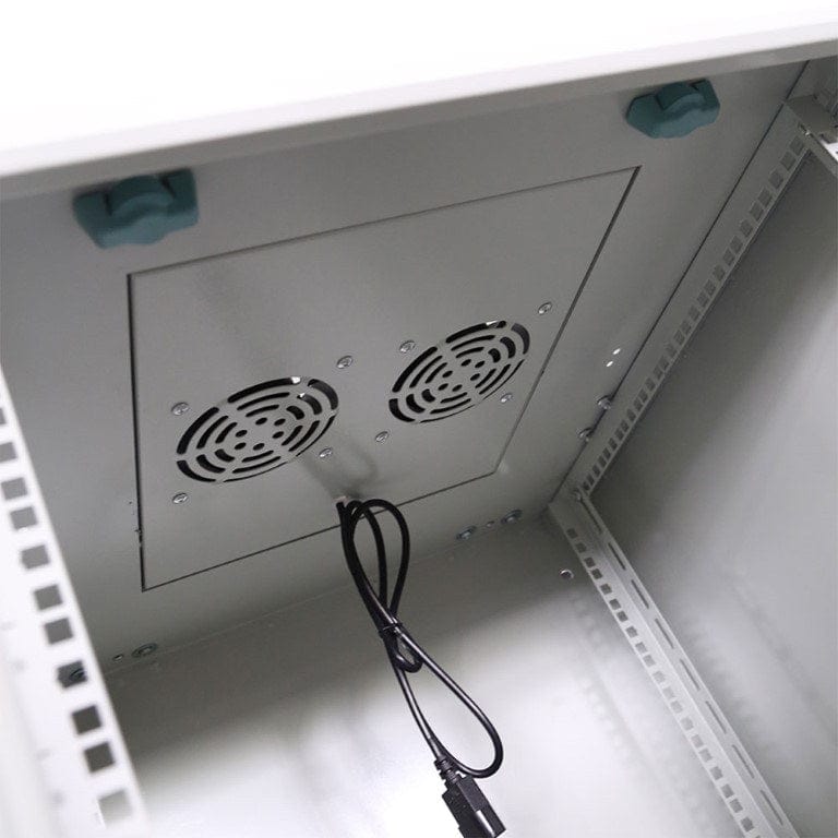 LinkQnet 12U 611x675mm IP45 Outdoor Wall Mount Cabinet Grey RCK-DA45-6612-IP45