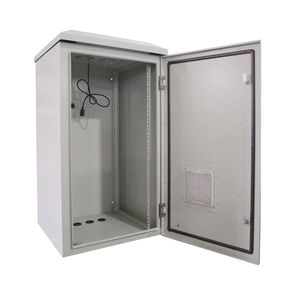 LinkQnet 22U IP45 Outdoor Vented Wall Mount Cabinet RCK-DA45-6622-IP45