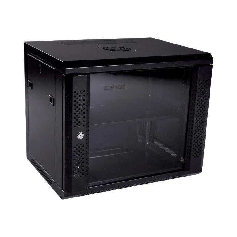 LinkQnet 9U 600x450mm Single Section Cabinet RCK-SH-WS3-9UWB