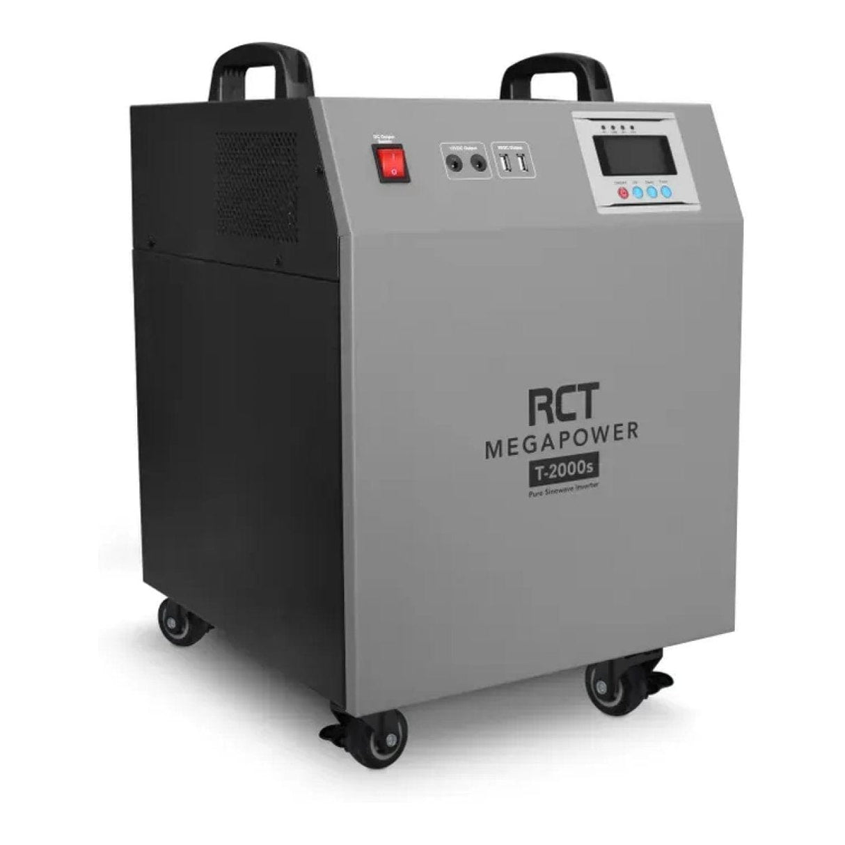 RCT Megapower 2000W 2KVA Trolley Inverter with 2x 100Ah LiFePo Batteries