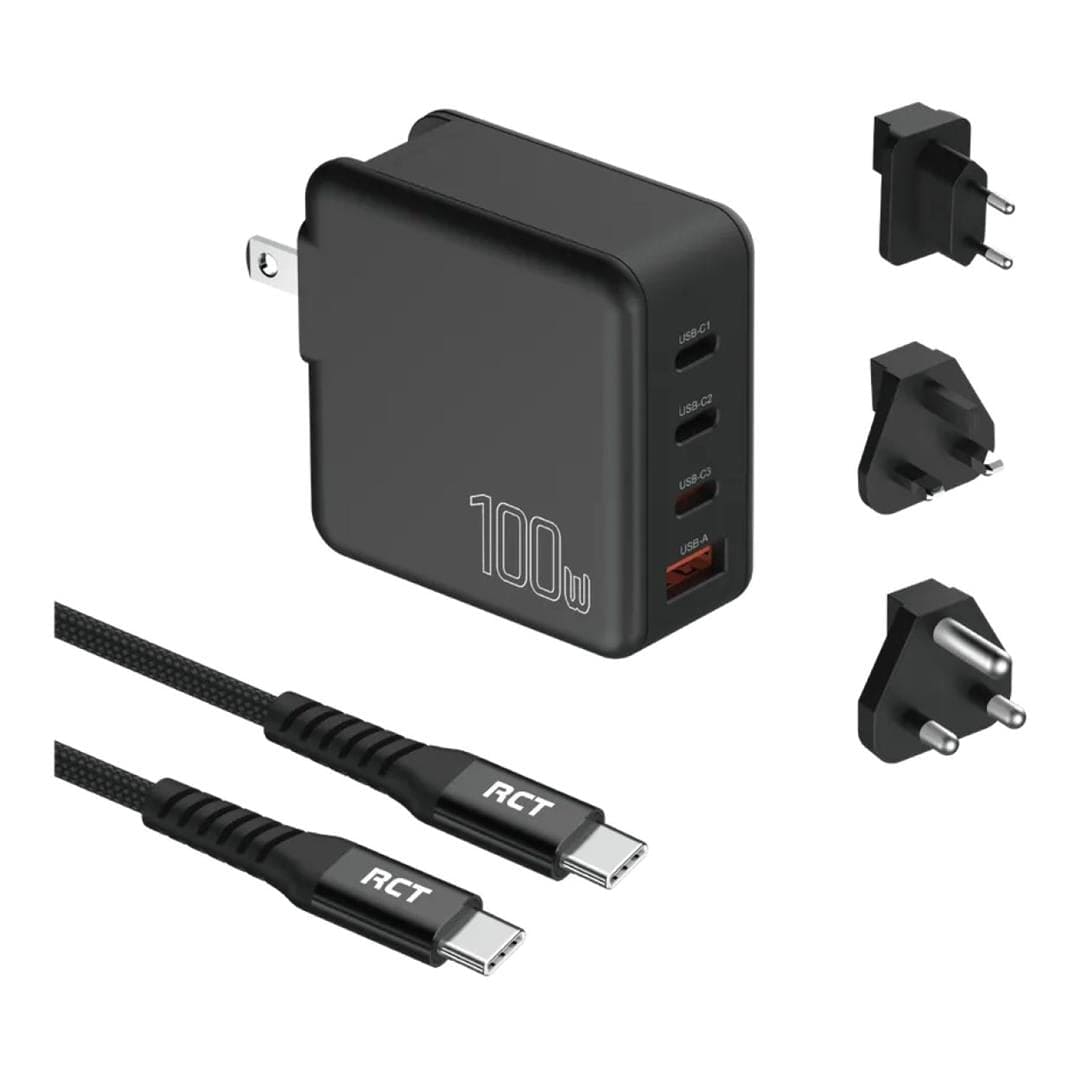 RCT PA-GAN100 100W Charging Travel Kit