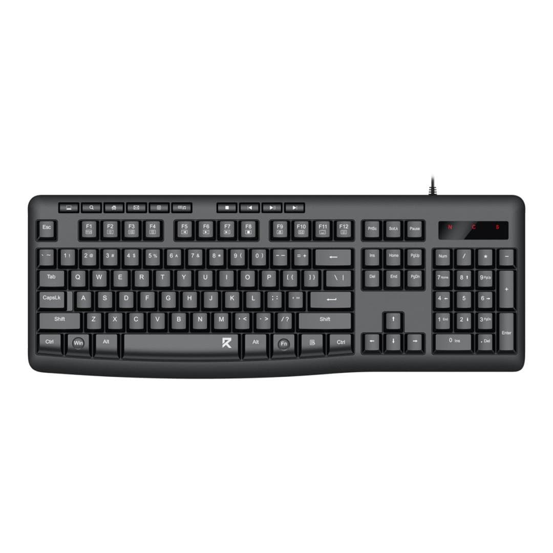 Redragon BK-7366 Ergonomic Wired Membrane Keyboard RD-BK-7366