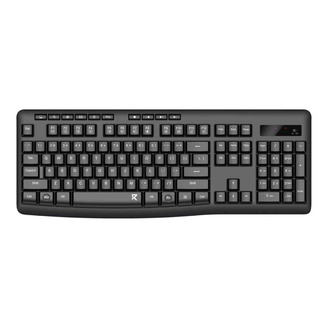 Redragon BK-7367 Ergonomic Wireless Membrane Keyboard RD-BK-7367