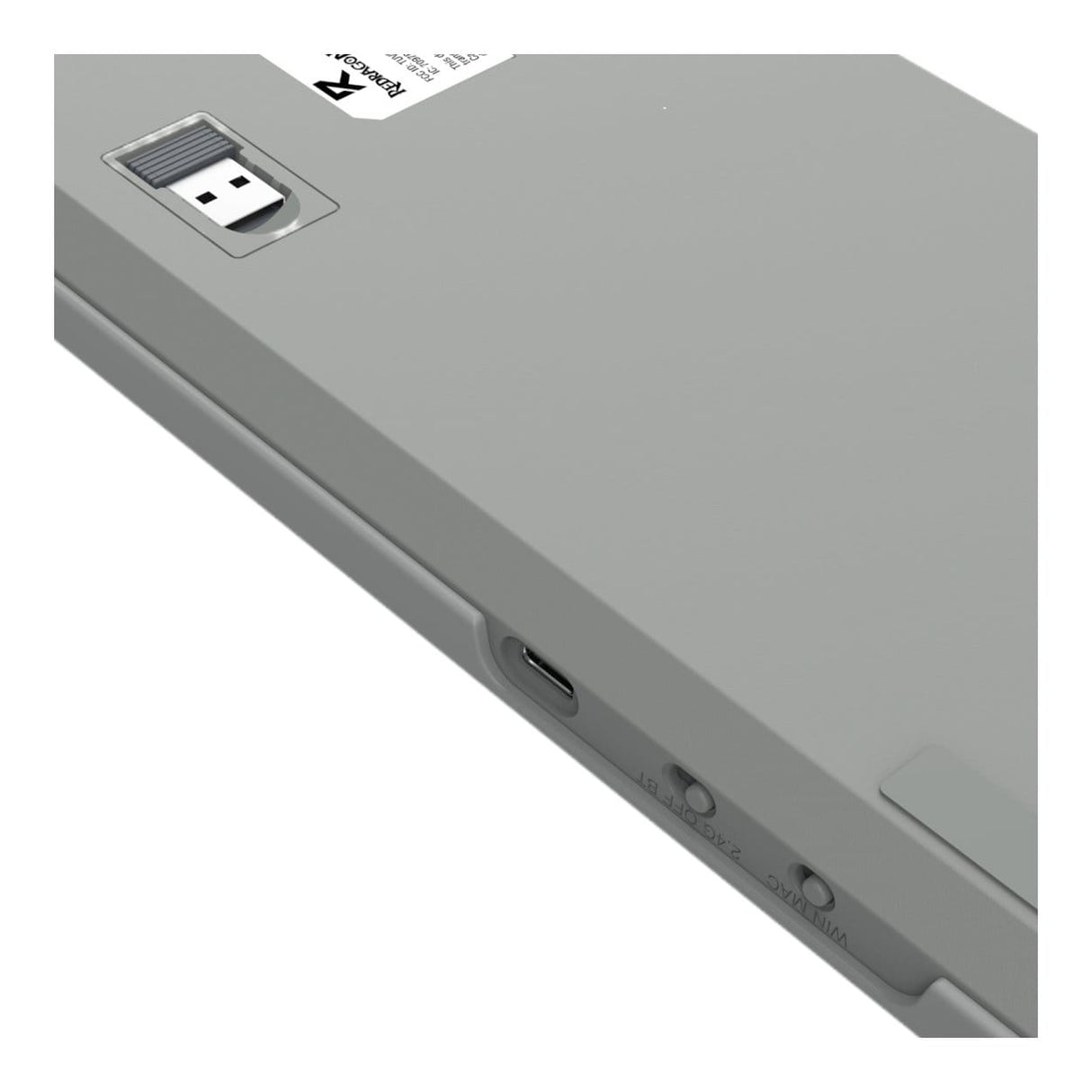 Redragon BK-7485 Wireless Office Keyboard - Grey RD-BK-7485